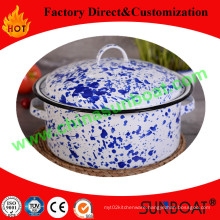 Decal Craft Enamel Stock Pot/Carbon Steel Enamel Pot